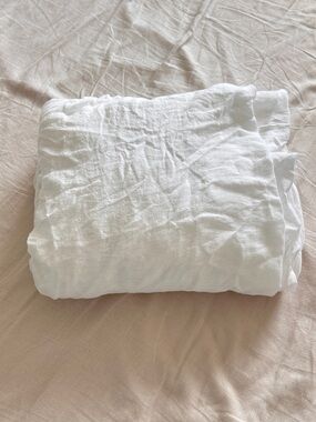 Parachute Linen fitted sheet in King